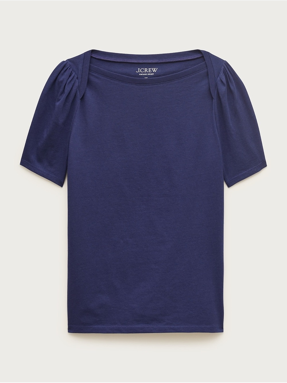 J.Crew Vintage jersey puff-sleeve T-shirt size XXL